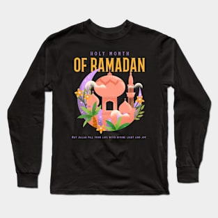 Ramadan eid mubarak muslim islam islamic Long Sleeve T-Shirt